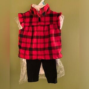 6m Carter’s Baby Girl Outfit - 3 Piece - NWT